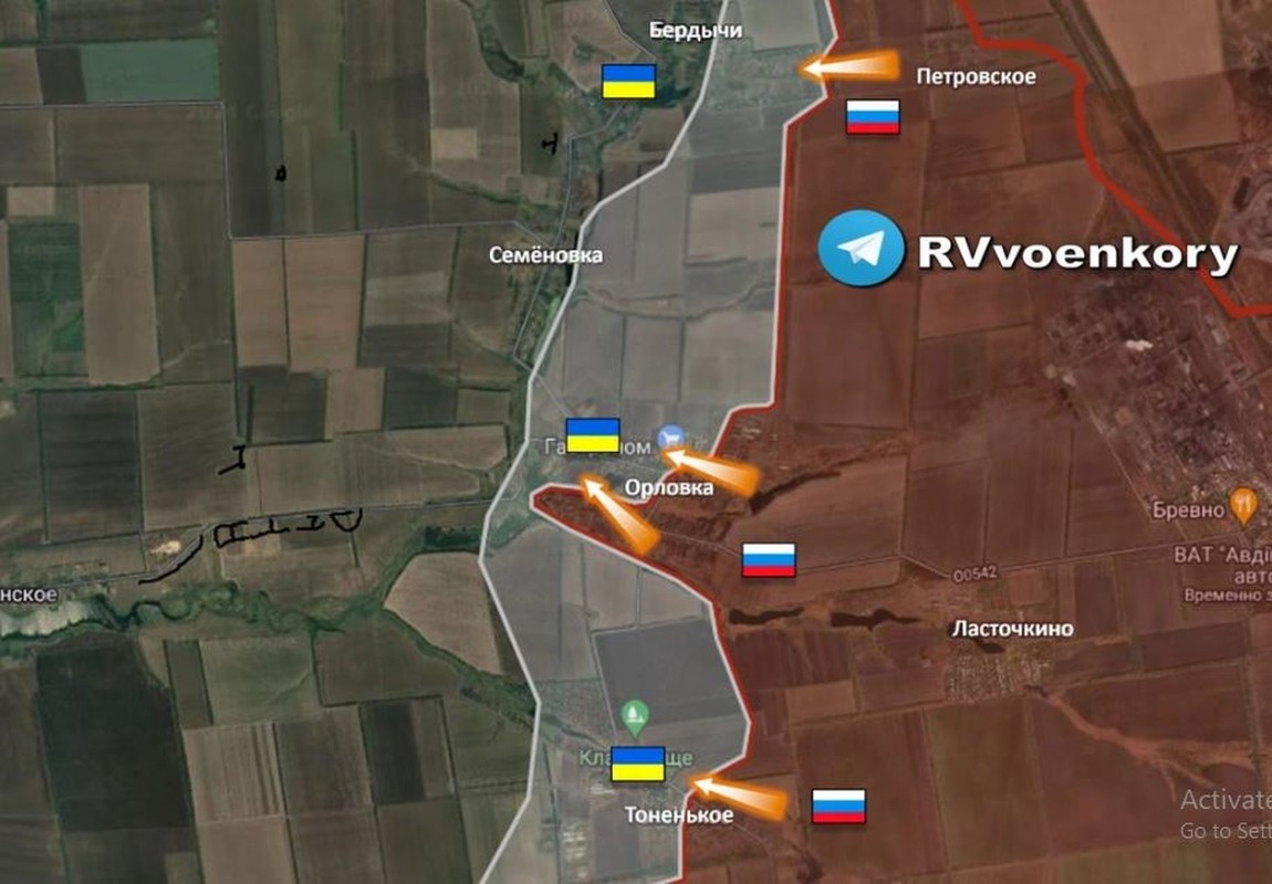 View - 	Nga tấn công mạnh về bắc Marinka, hạ siêu tăng M1A1 thứ hai 