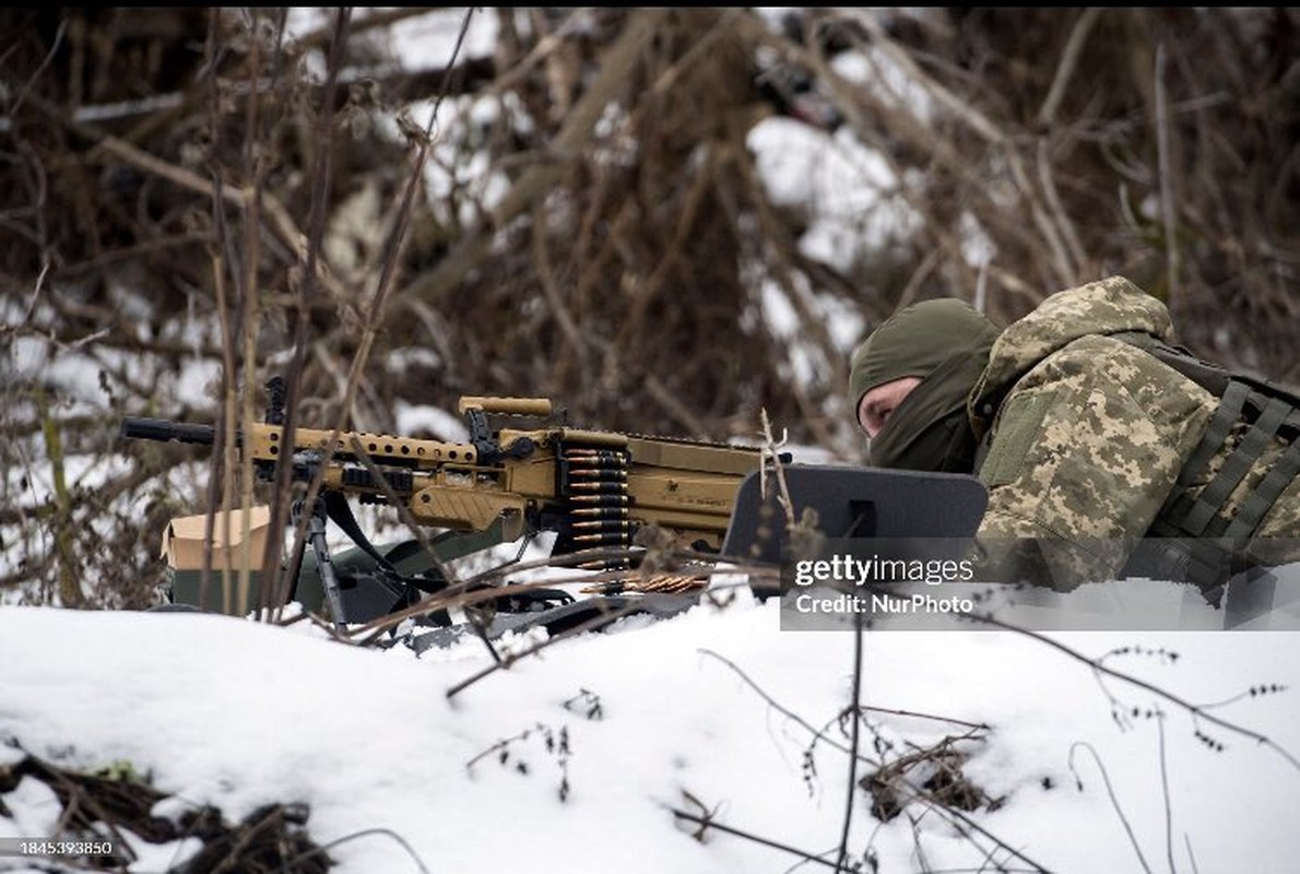 View - 	Hỏa lực súng máy hạng nhẹ thống trị chiến trường Ukraine