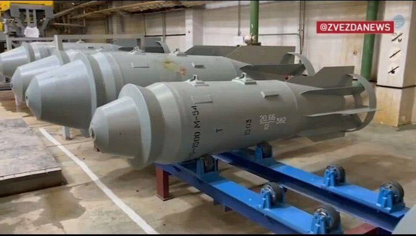 View - 	Bom FAB 3000 đã phải là siêu bom của Quân đội Nga