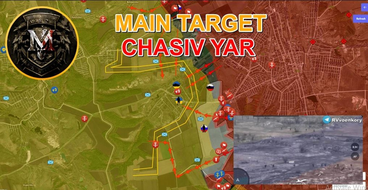 View - 	Quân Nga sử dụng chiến thuật nào để đánh cứ điểm Chasov Yar