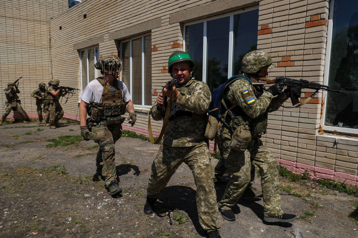 View - 	Quân đội Ukraine bắt đầu huấn luyện tác chiến đô thị đặc biệt 
