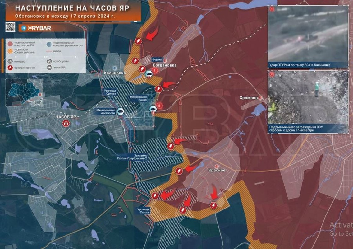 View - 	Nga ném bom dữ dội vào Chasov Yar, thảm kịch Avdiivka có lặp lại