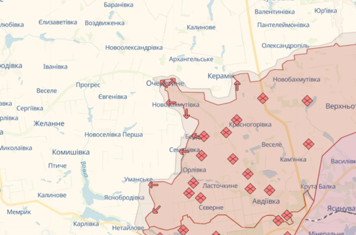 View - 	Quân đội Ukraine có dấu hiệu vỡ trận ở phía tây Avdiivka