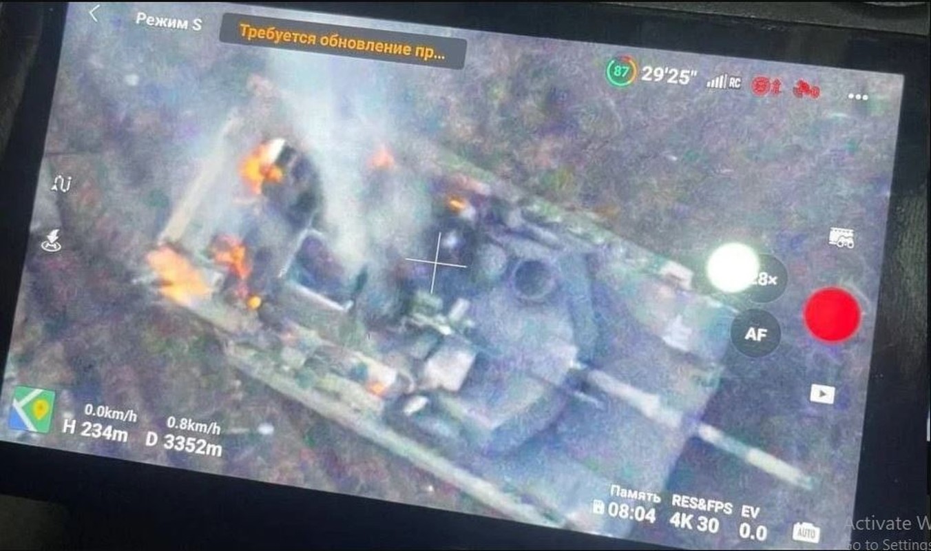 View - 	Tăng Abrams thành con mồi của UAV Nga trên chiến trường Ukraine