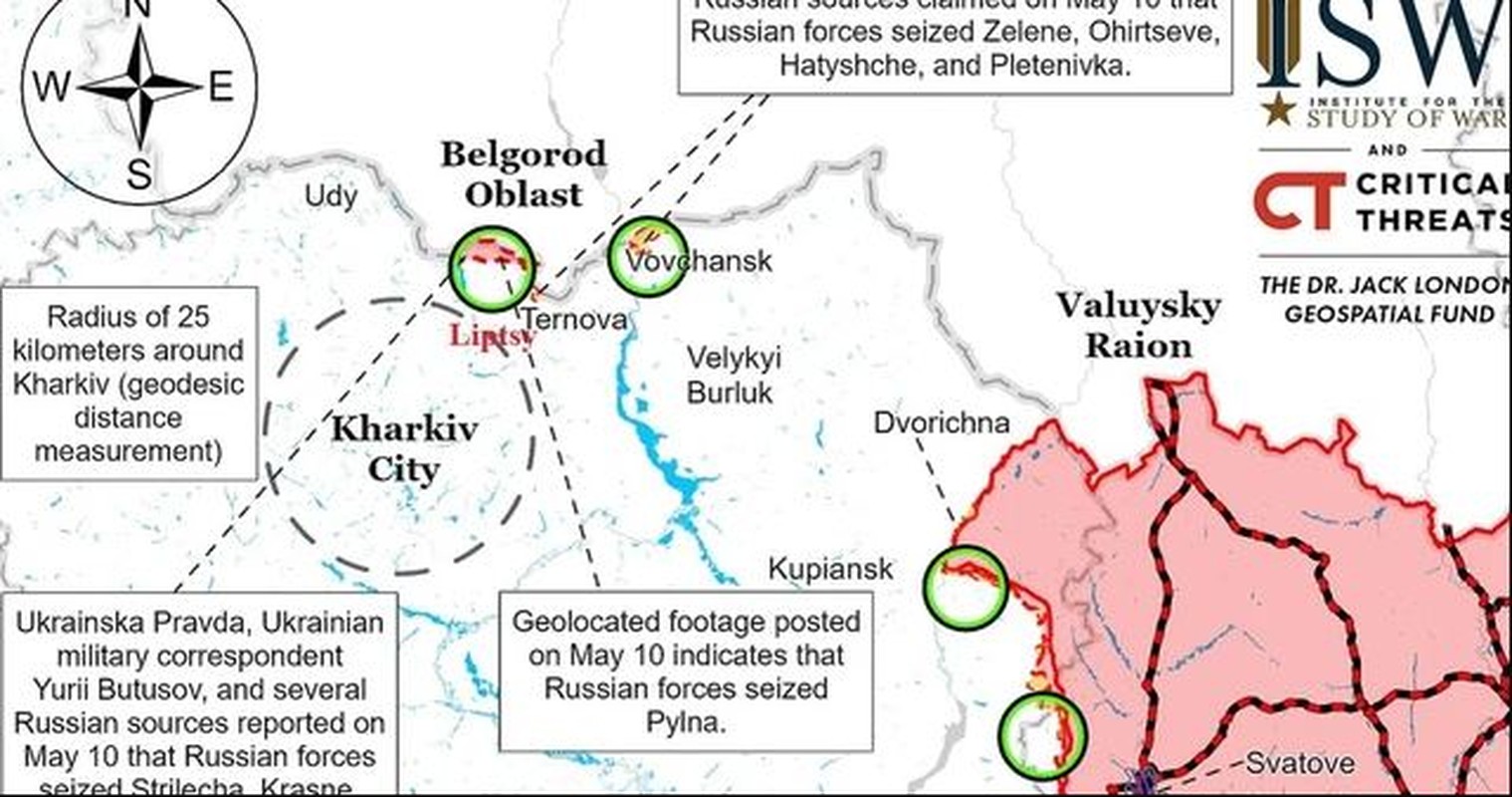 View - 	Nga sử dụng chiến thuật ở Bakhmut và Avdievka vào Volchansk