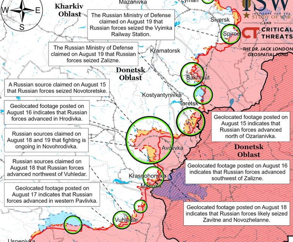 Ukraine “vay Nguy cuu Trieu” that bai, quan Nga ap sat Pokrovsk