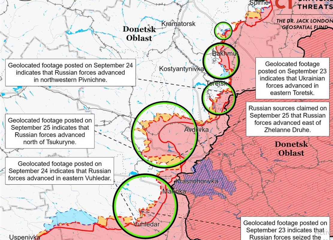 View - 	“Cú đánh ba đòn” của Tướng Gerasimov Ugledar, Pokrovsk và Toretsk