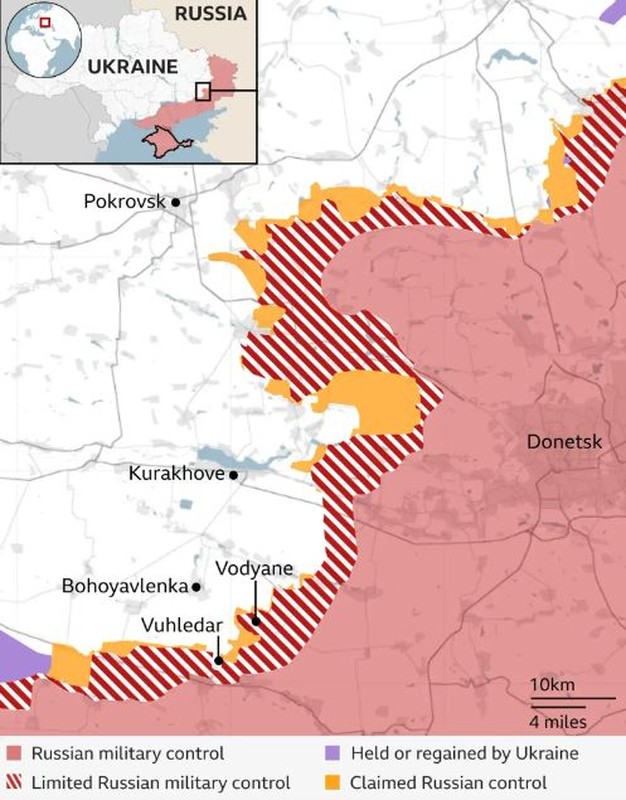 View - 	Mất Ugledar, một tiểu đoàn trưởng Quân đội Ukraine tự sát