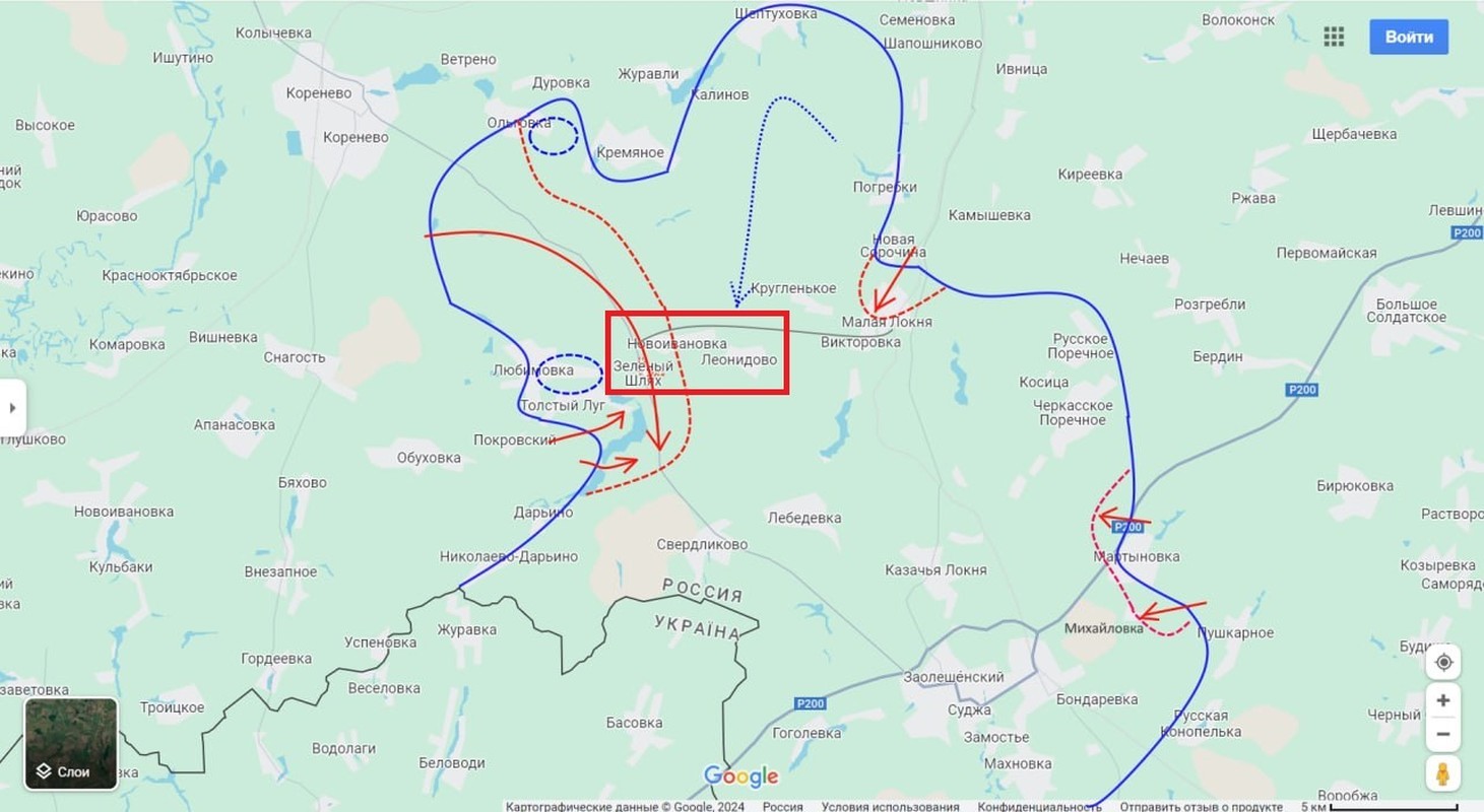 1.500 quan Ukraine bi vay o Kursk, Nga na bom du doi-Hinh-10