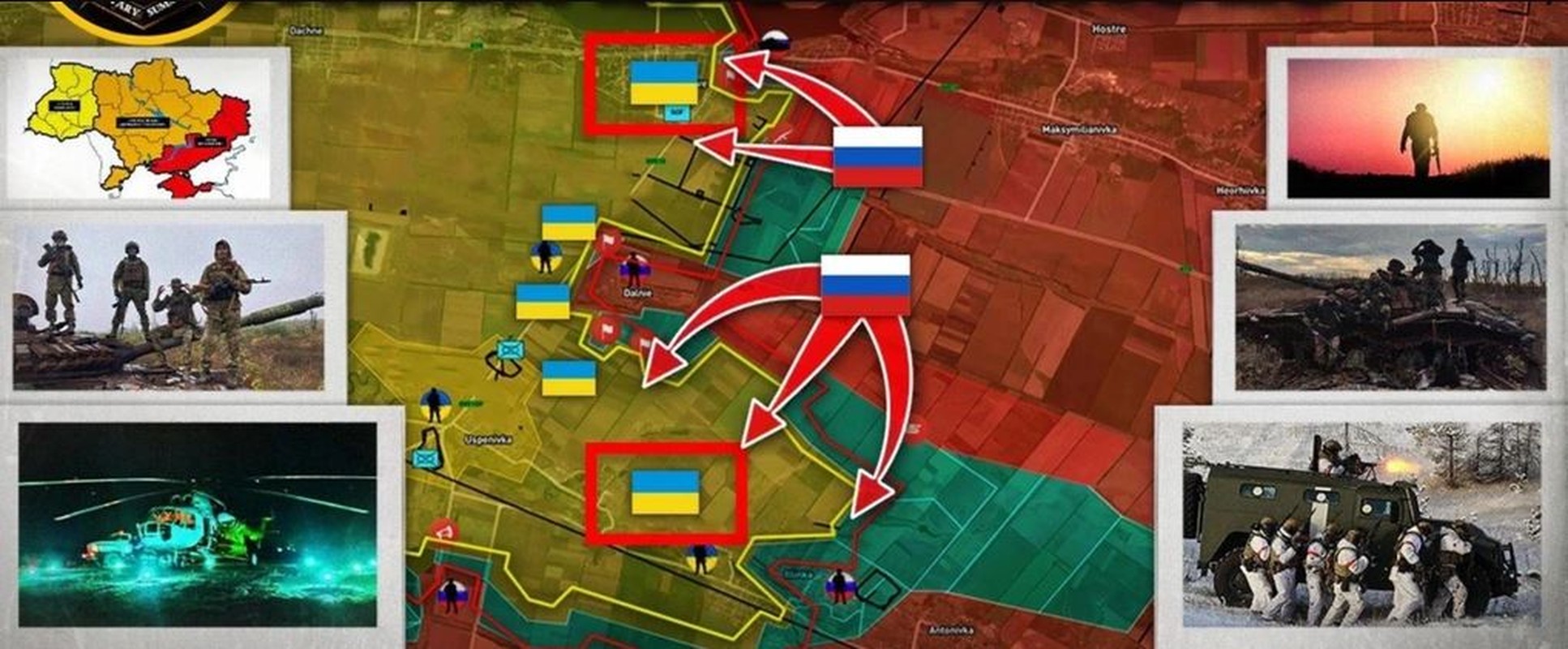 Hai lu doan Ukraine phan cong, Nga tao vong vay bac-nam Kurakhove