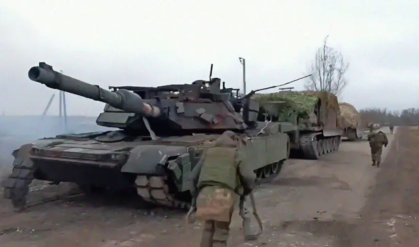 Tang M1A1 Abrams cua My “vo dung” o chien truong Ukraine?-Hinh-12