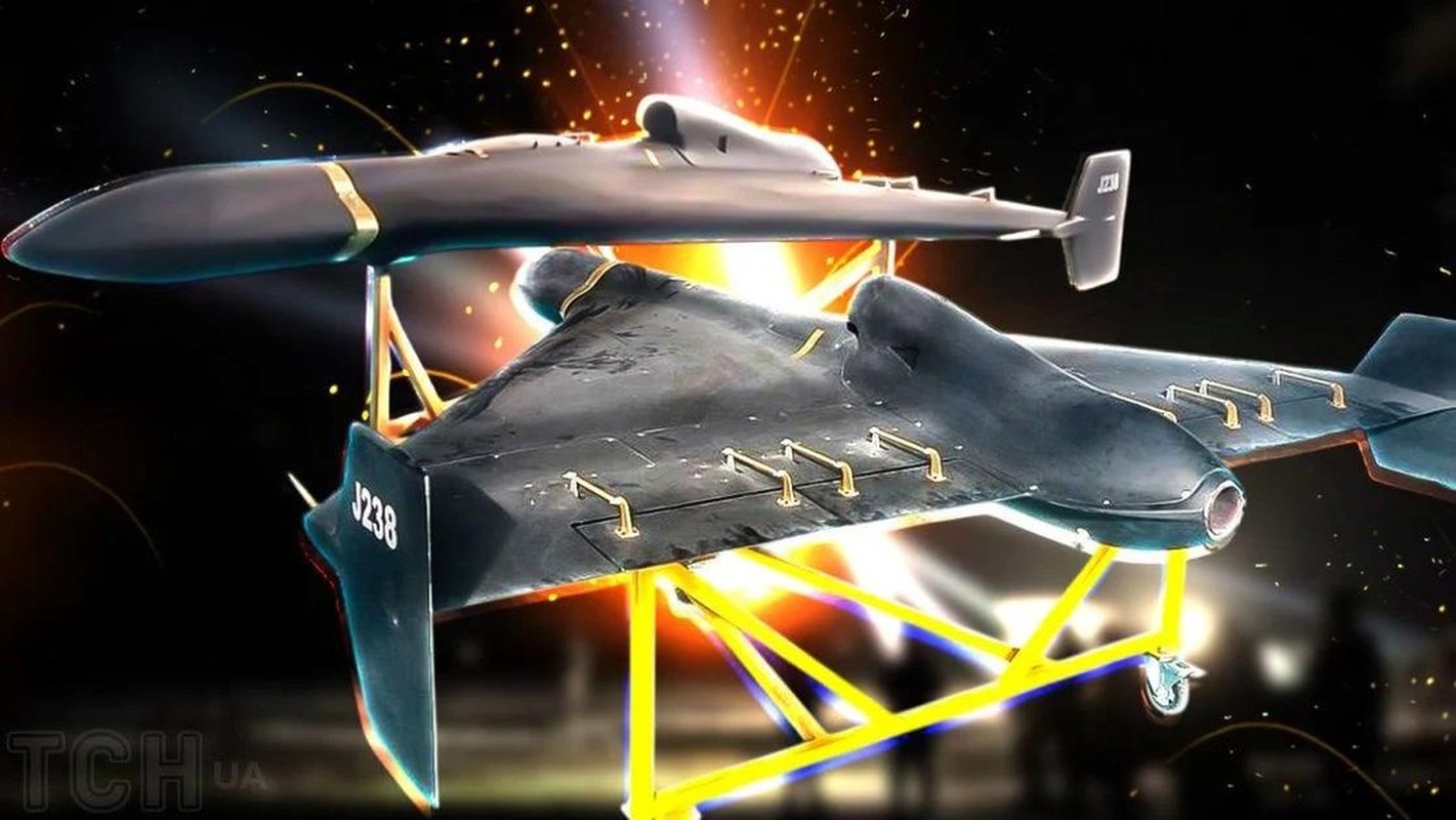 Ten lua Trieu Tien thu lua tren chien truong, Nga su dung UAV moi-Hinh-16