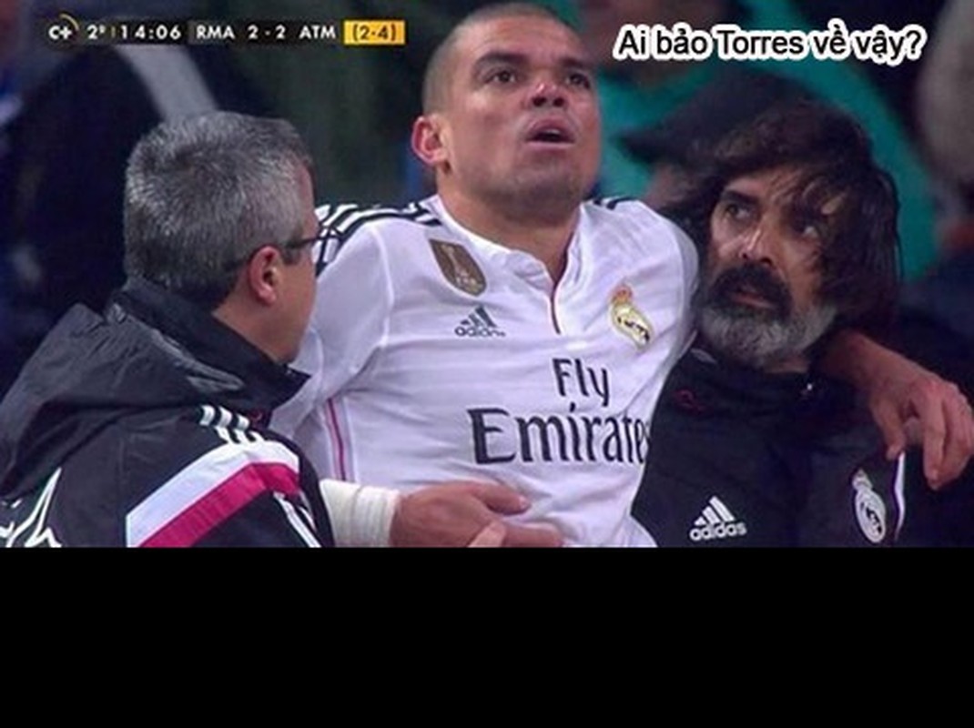 Anh che bong da: Pepe toát mò hoi, Mourinho méo mạt-Hinh-2