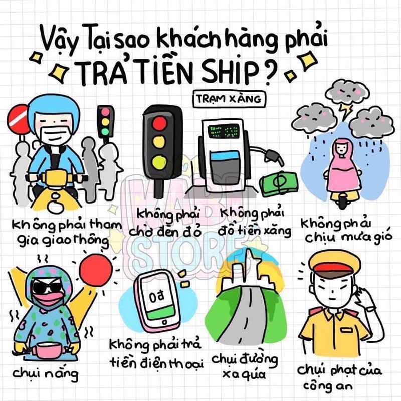 Bi ki keo tien ship, chu shop dap tra cuc chat voi 