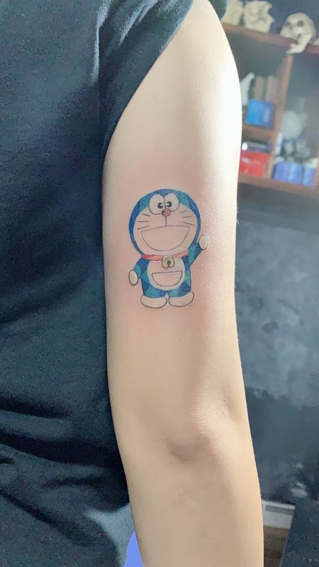 Qua yeu Doraemon, gai xinh 30 tuoi quen ca lay chong-Hinh-9
