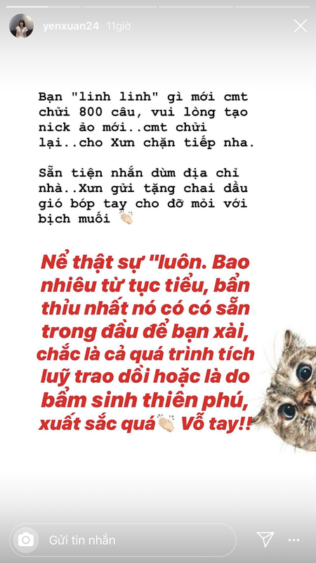 Ban gai Dang Van Lam “xu long”, gay gat dan mat antifan-Hinh-3