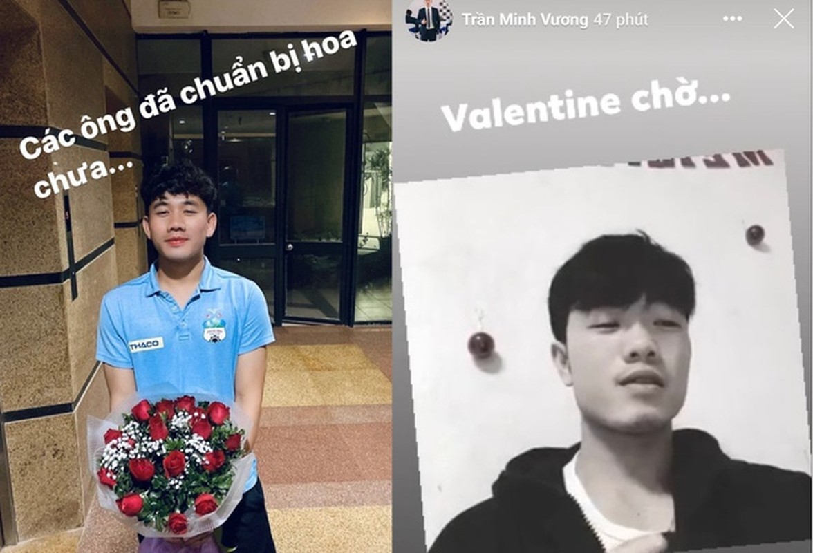 Dan cau thu ngot ngao to chuc valentine, nhin Quang Hai thay 