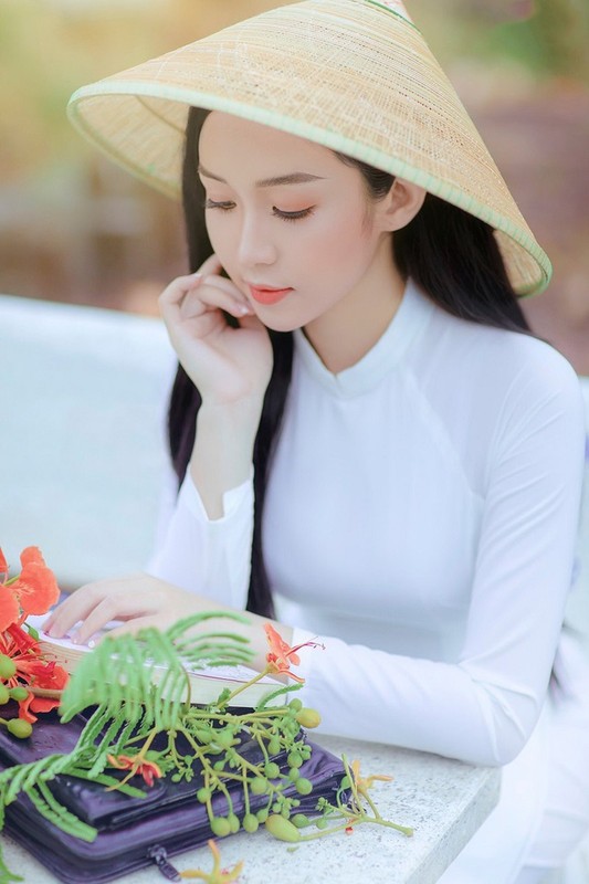 Hoa khoi dai hoc HUTECH khoe anh ao dai dep chet me-Hinh-5