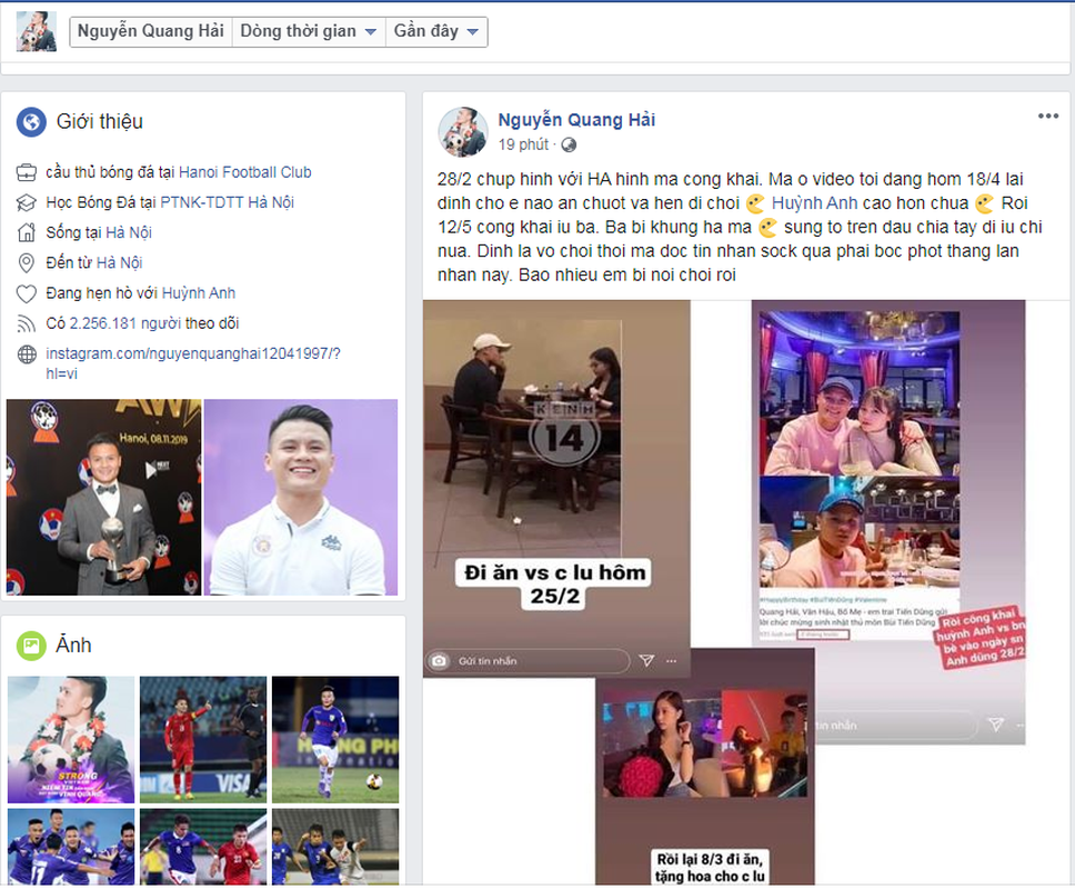 Bi hack Facebook, Quang Hai lo tin nhan yeu duong nhay cam?-Hinh-3