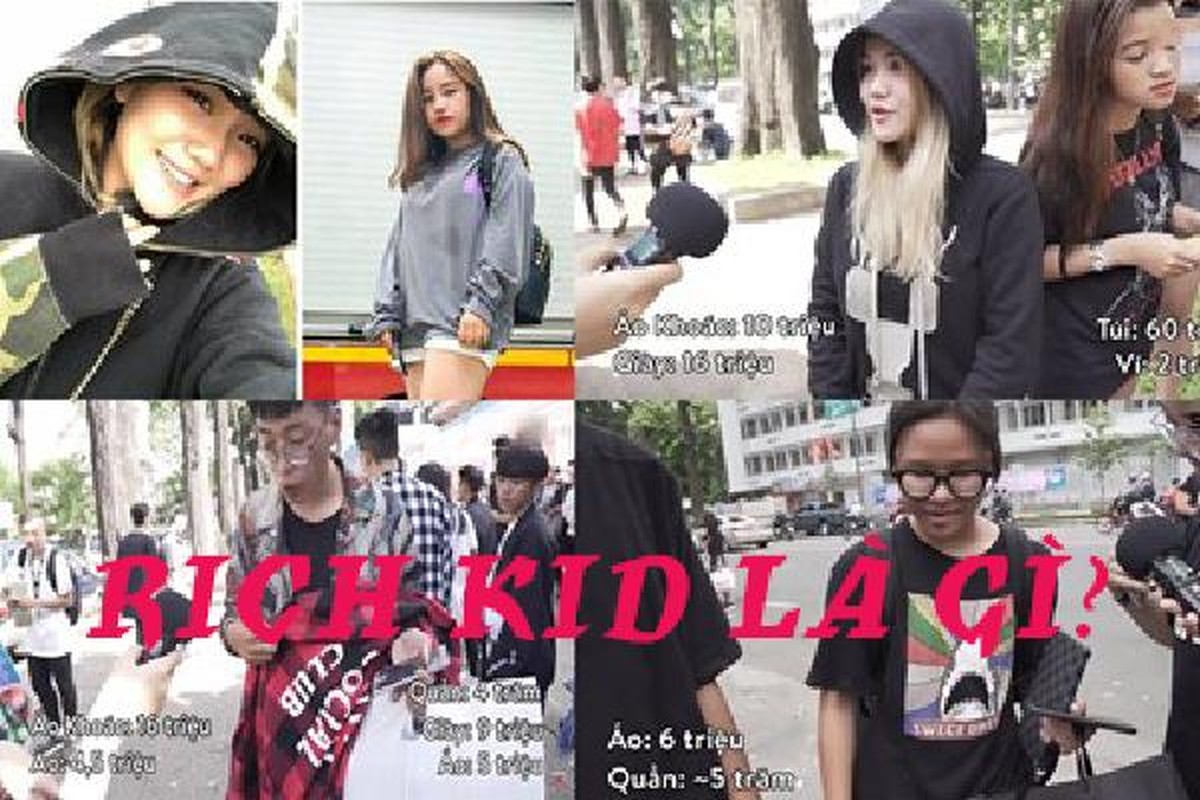 “Rich kid” noi len tu trao luu khoe do hieu gio song ra sao?