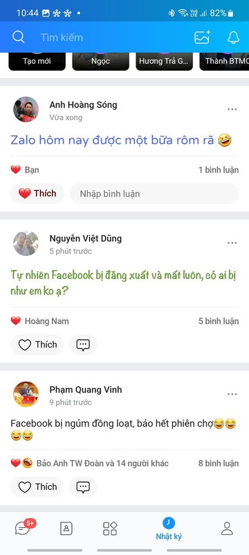 View - 	Facebook sập toàn cầu netizen Việt bất ngờ gọi tên ứng dụng này