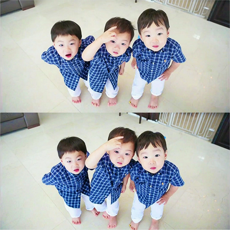 Ve ngoai sau day thi 3 anh em Deahan, Minguk, Manse gay bat ngo-Hinh-5