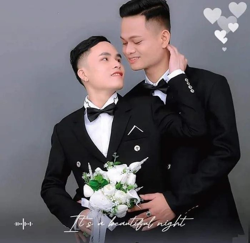 Dam cuoi cua cap dong tinh nam o Nghe An quen nhau qua Tiktok-Hinh-2