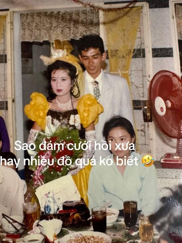 Dam cuoi hao mon “chan dong” cua dau re trong anh nam 1995-Hinh-9