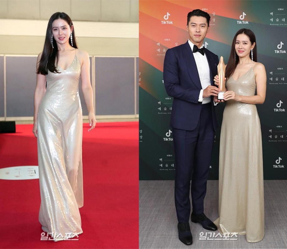 Soi vay hang hieu Son Ye Jin mac o le trao giai Baeksang Arts Awards-Hinh-7