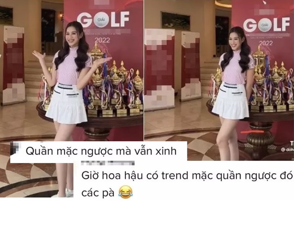 Hoa hau Do Thi Ha mac vay nguoc van duoc khen xinh-Hinh-3