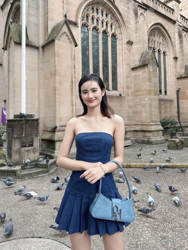View - 	Hoa hậu Huỳnh Trần Ý Nhi sắp về nước nhan sắc thăng hạng