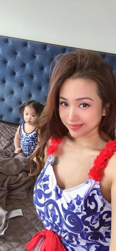 Sam shows off her two children, Mai Phuong Thuy shares a strange story-Picture-12