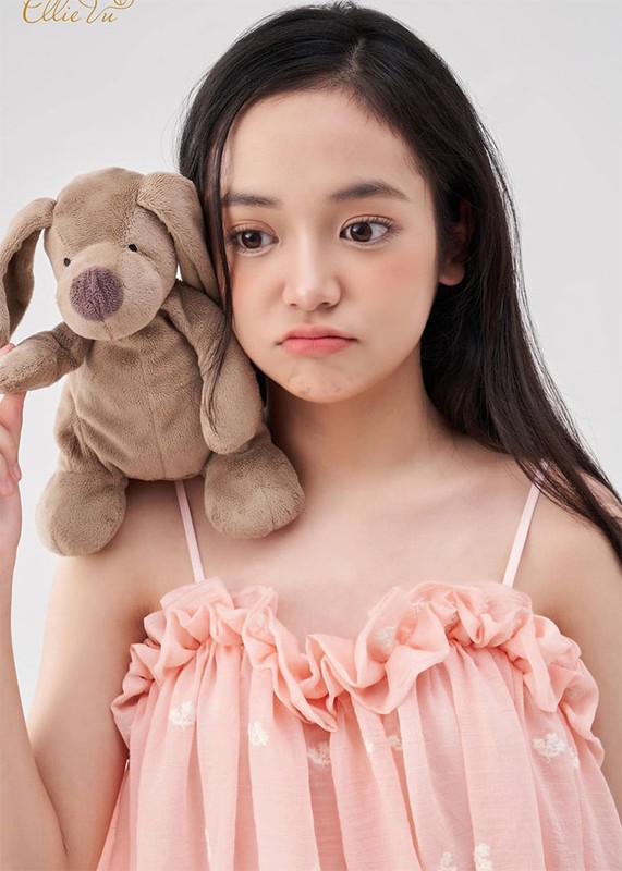 Adorable picture of child star Chu Diep Anh-Hinh-3