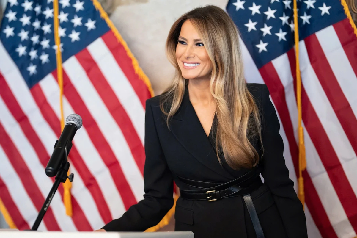 Ve dep tre trung cua ba Melania Trump o tuoi 54-Hinh-3