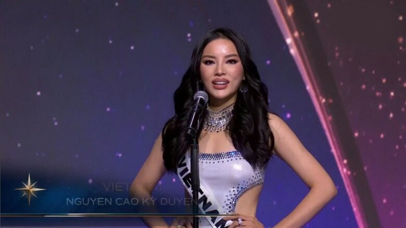 Ky Duyen len tieng khi dung chan o Top 30 Miss Universe 2024-Hinh-2