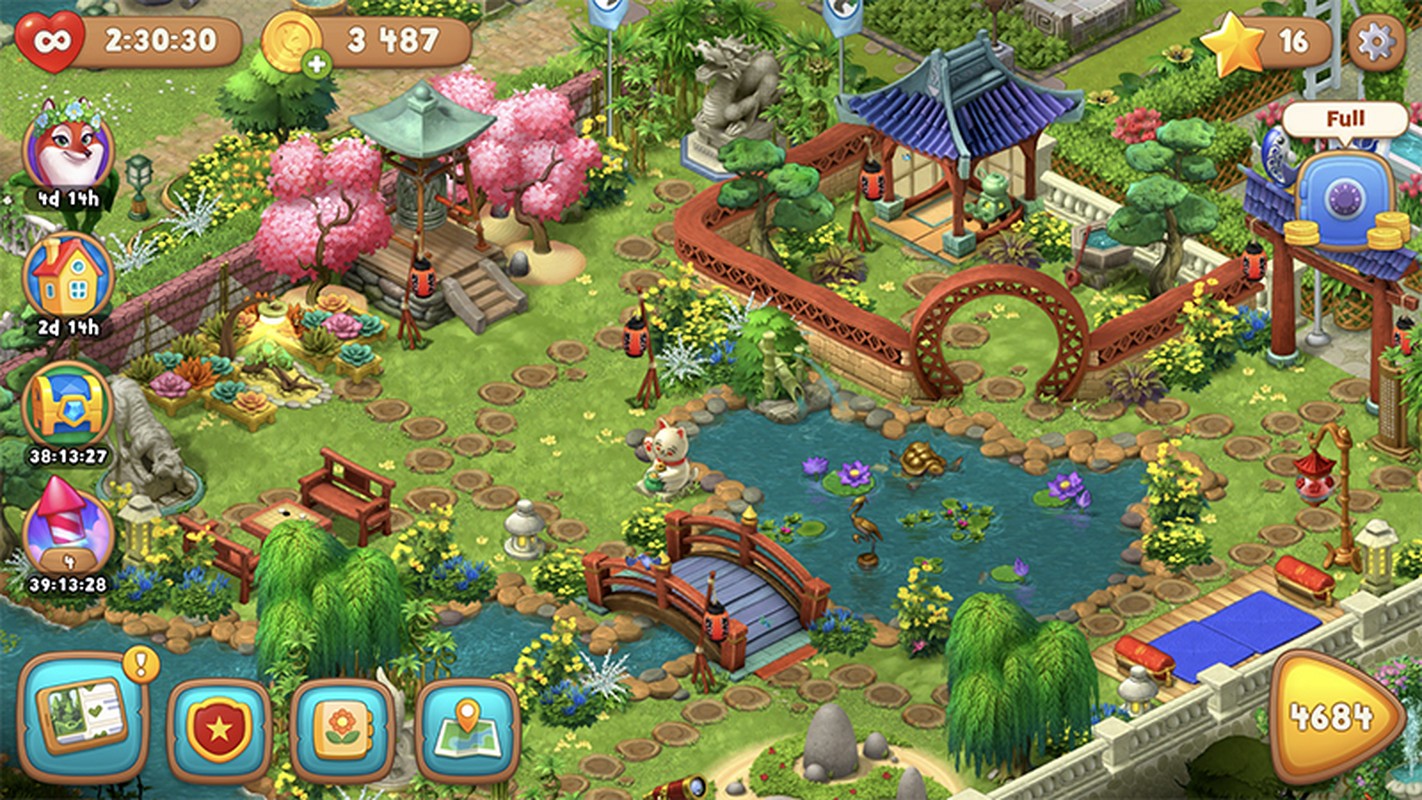 Ngam khu vuon “long lay” trong game Gardenscapes cua chi em nhung ngay cach ly-Hinh-9