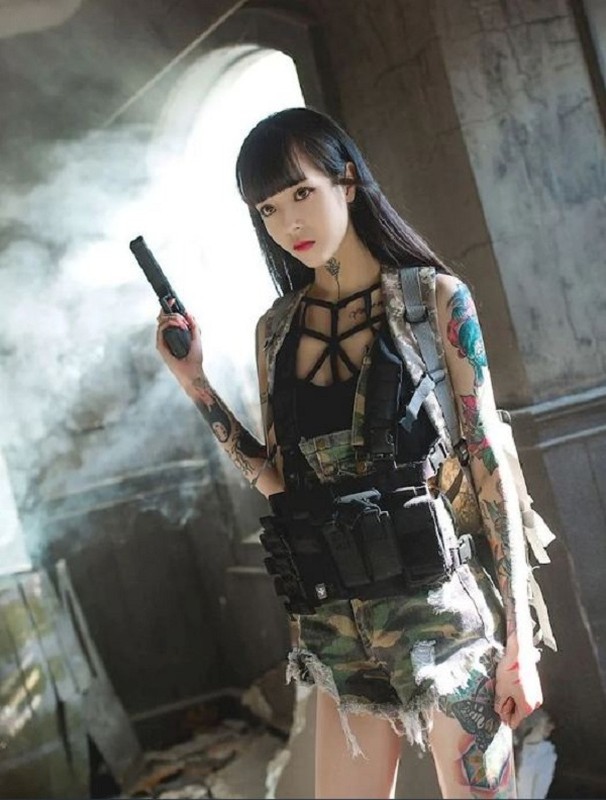 Ngam dan gai xinh cosplay PUBG, ai cung muon choi ngay game nay-Hinh-6