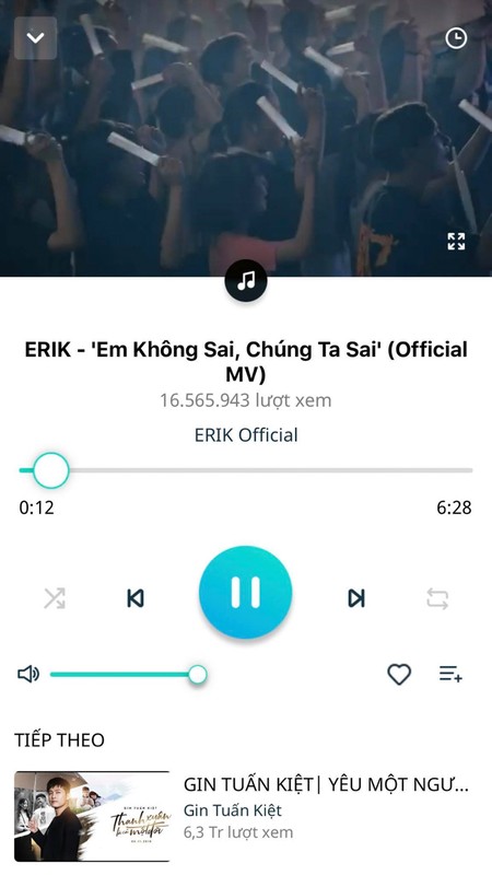 Tuyet chieu nghe nhac tren YouTube khi da tat man hinh dien thoai-Hinh-5