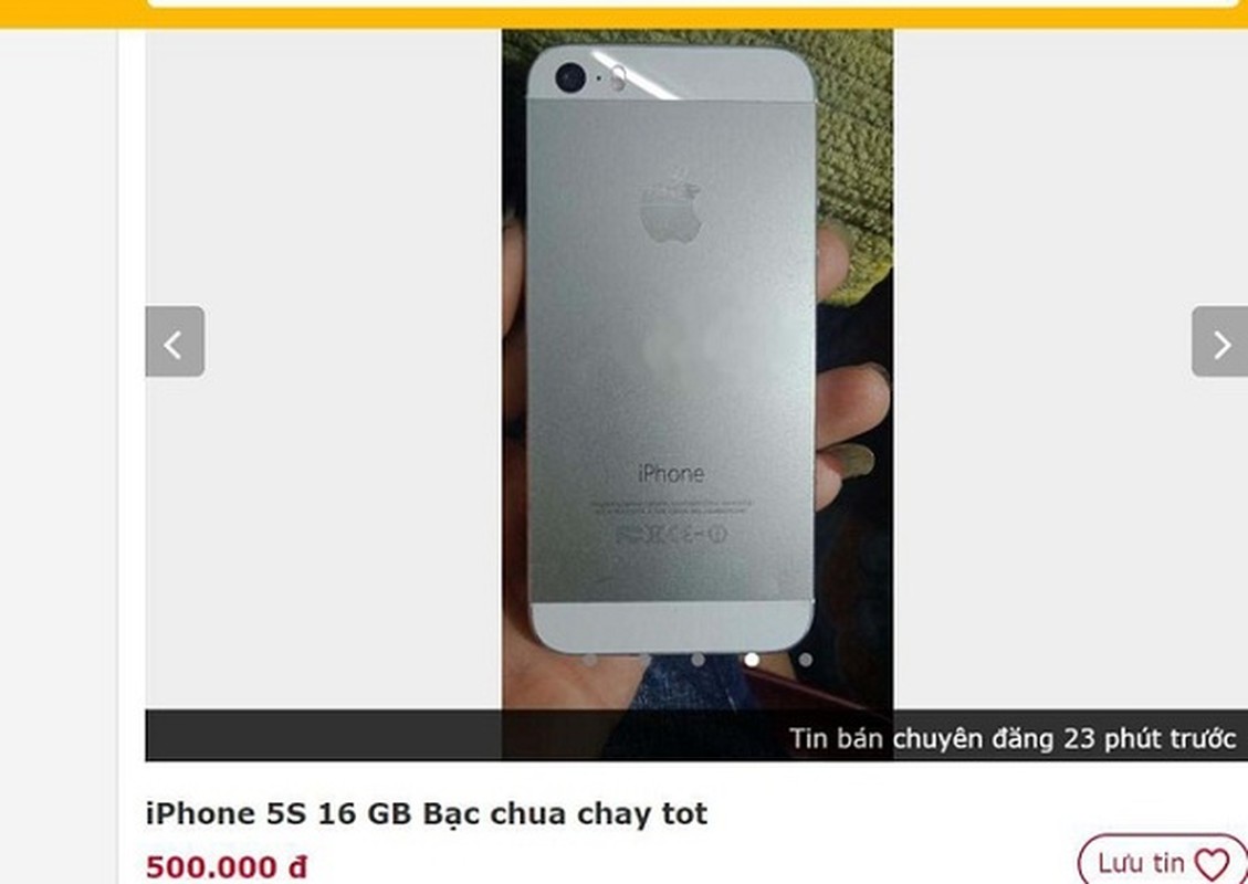 Tai sao iPhone 5S mat van tay xuong gia tham chi 500.000 dong?-Hinh-2