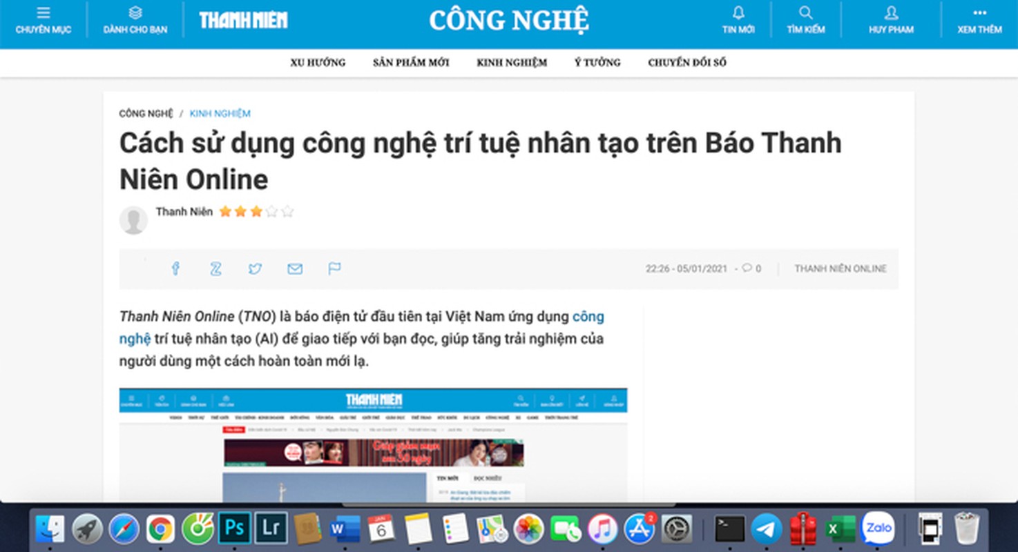 Ban doc “giao tiep” tro ly ao tren bao Thanh nien bang cach nao?
