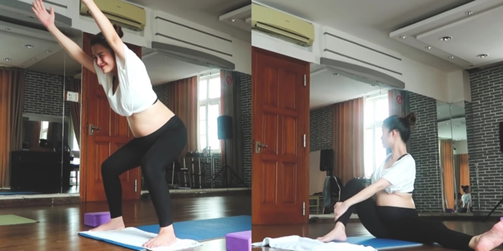 Mon yoga Dong Nhi chon tap sat ngay sinh co gi dac biet?-Hinh-7