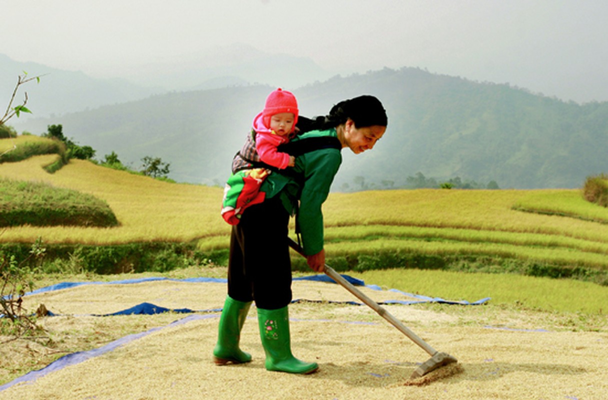 Nhung hinh anh dang yeu cua be tren lung me-Hinh-8