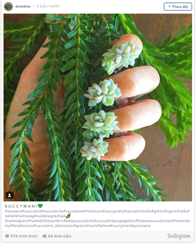 Trao luu “nail mong nuoc” can quyet Instagram-Hinh-4