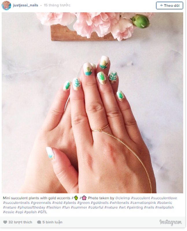 Trao luu “nail mong nuoc” can quyet Instagram-Hinh-7