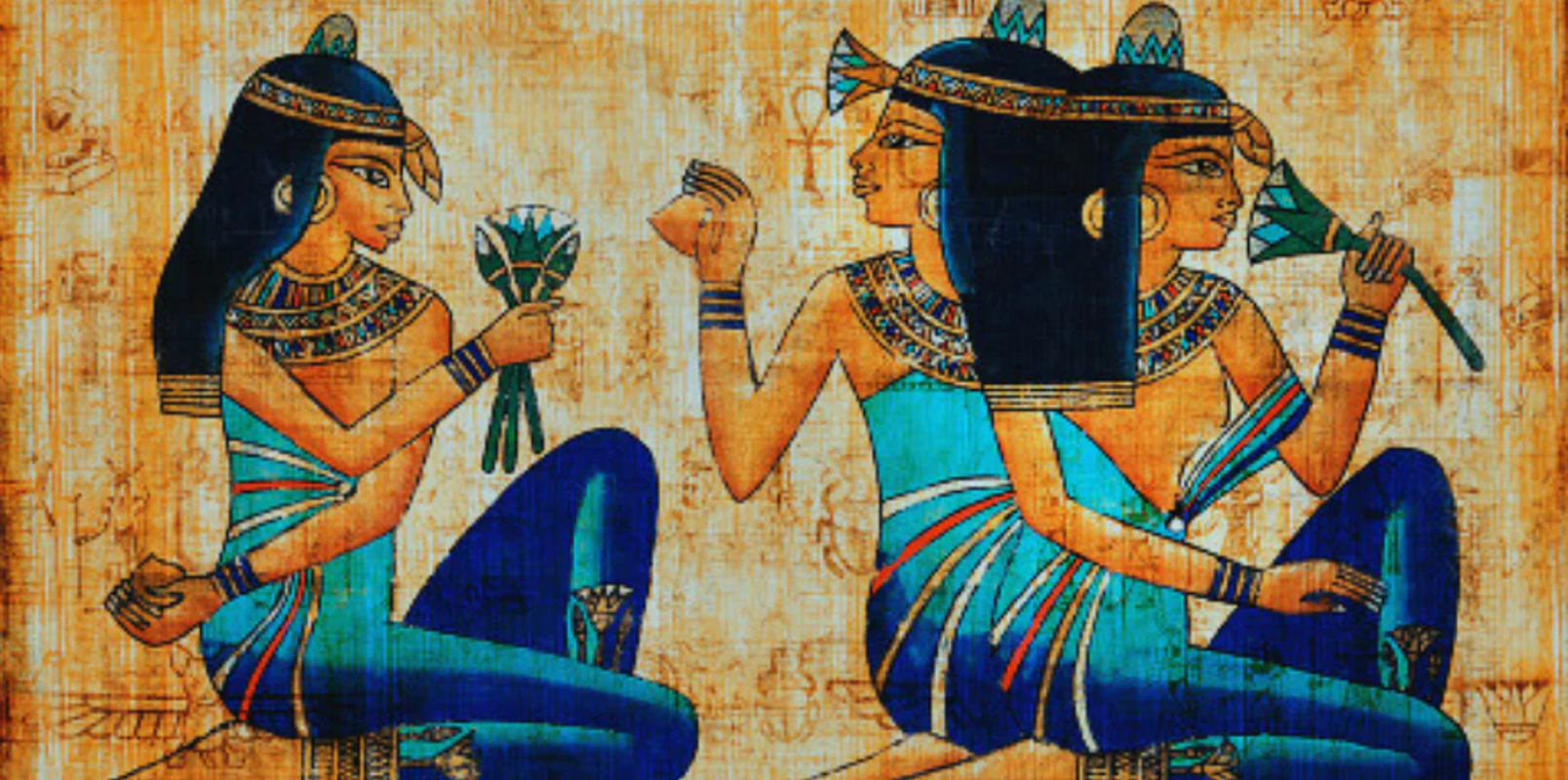Su that ky di ve hoa sen xanh phu tren thi the Pharaoh Ai Cap-Hinh-4