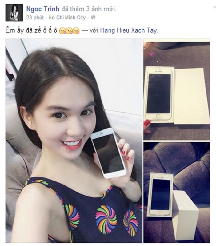 Nhung my nhan Viet khoai dung dien thoai iPhone-Hinh-3