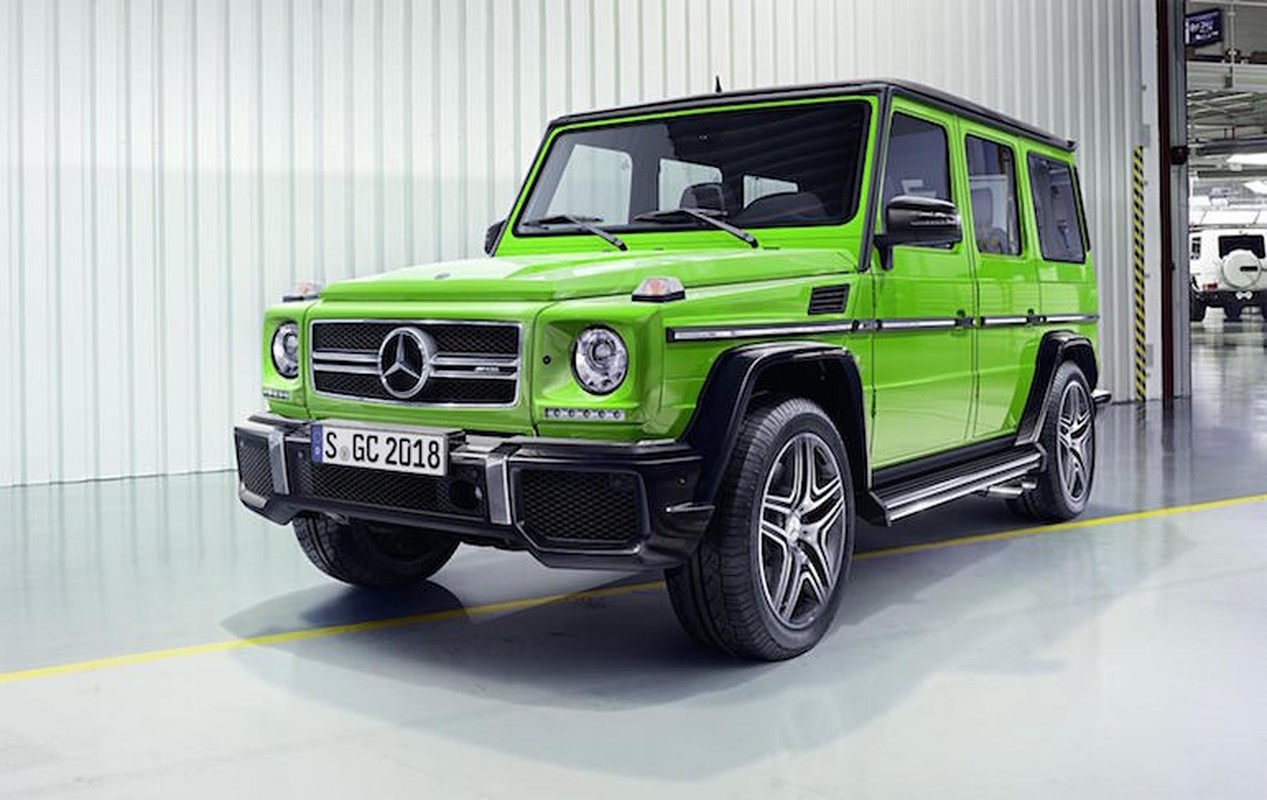 36 tuoi, Mercedes G-Class van nang cap 