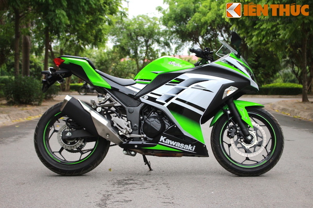 Kawasaki Ninja 300 phien ban ky niem gia 196 trieu tai Ha Noi-Hinh-10