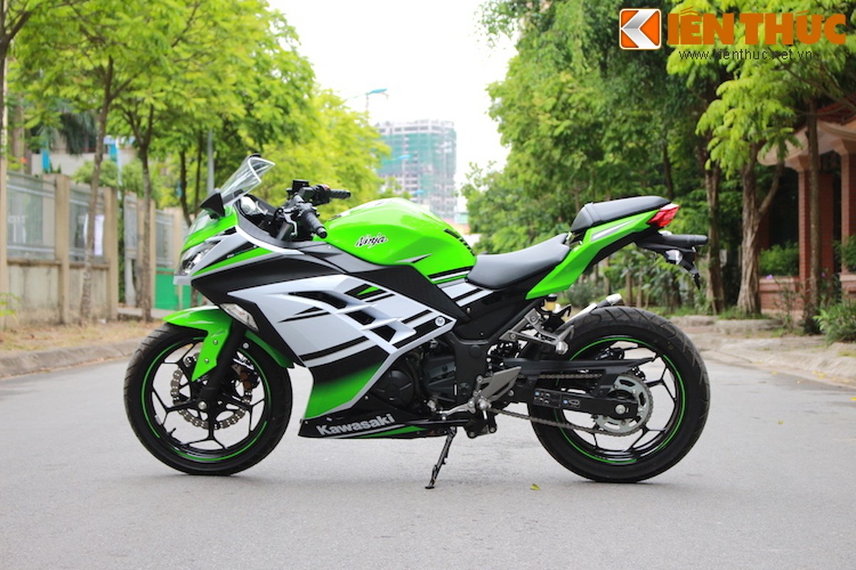 Kawasaki Ninja 300 phien ban ky niem gia 196 trieu tai Ha Noi-Hinh-15