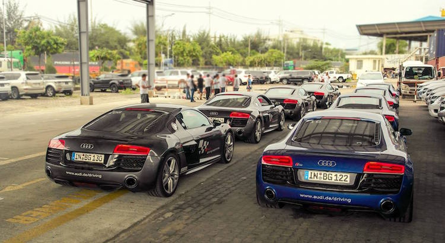 Dan sieu xe Audi R8 “ram ro, do bo” vao Viet Nam-Hinh-3